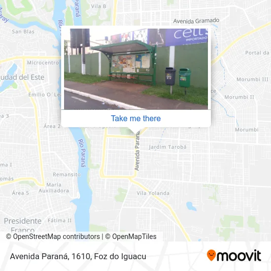 Avenida Paraná, 1610 map