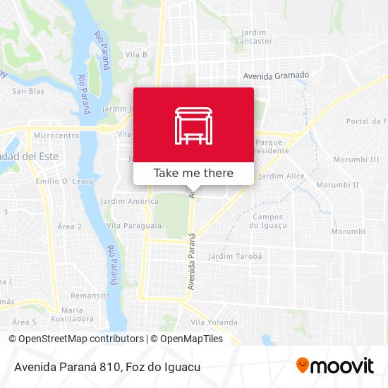 Avenida Paraná 810 map