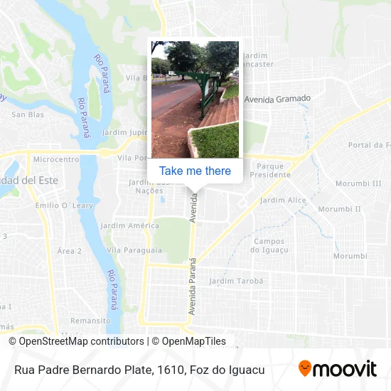 Rua Padre Bernardo Plate, 1610 map