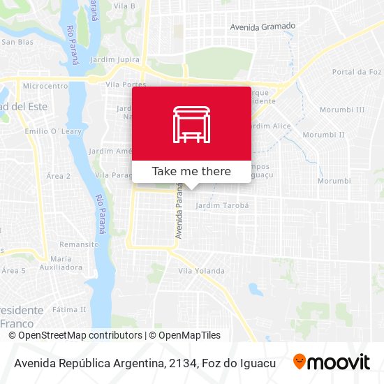 Avenida República Argentina, 2134 map