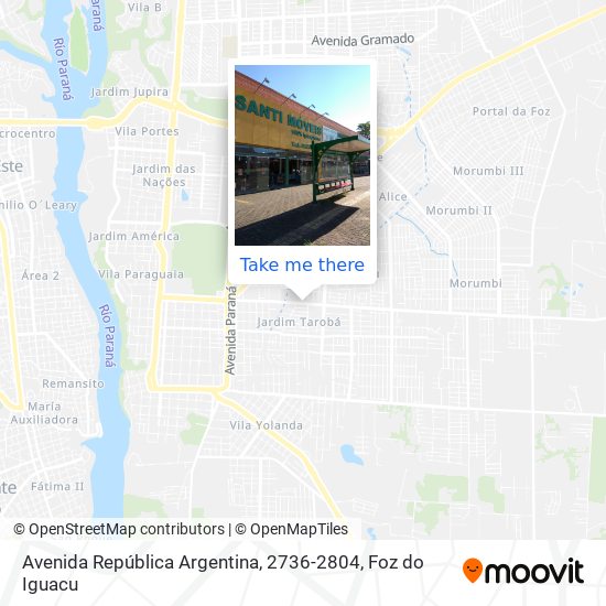 Avenida República Argentina, 2736-2804 map