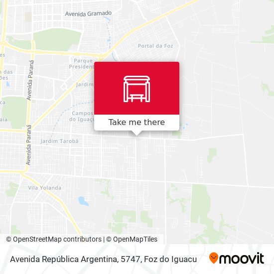 Avenida República Argentina, 5747 map