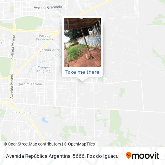 Avenida República Argentina, 5666 map