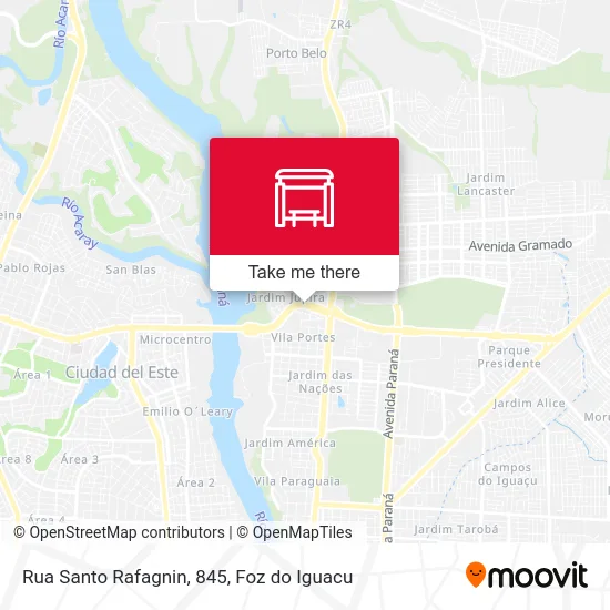 Rua Santo Rafagnin, 845 map