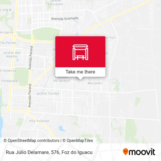 Rua Júlio Delamare, 576 map