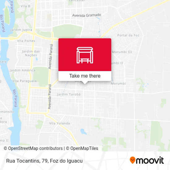 Rua Tocantins, 79 map