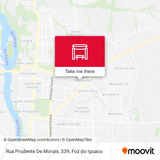 Rua Prudente De Morais, 339 map