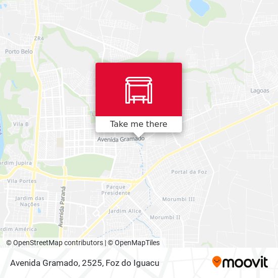 Avenida Gramado, 2525 map