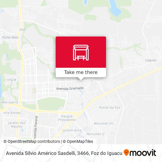 Avenida Silvio Américo Sasdelli, 3466 map
