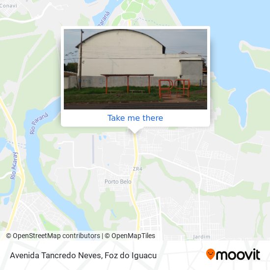 Avenida Tancredo Neves map