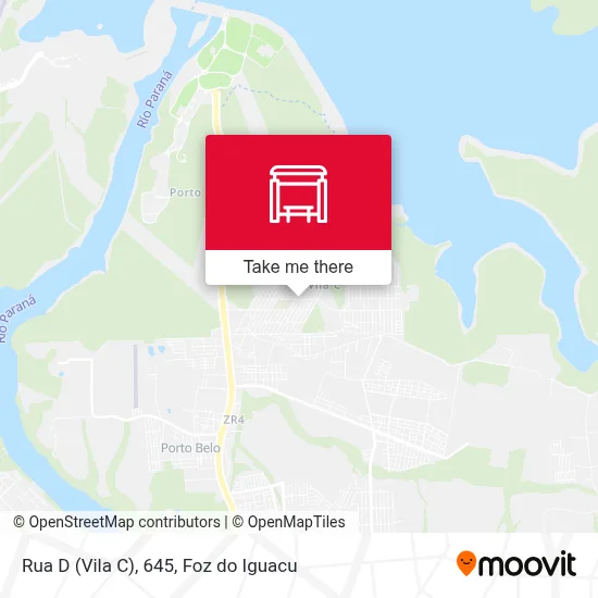 Rua D (Vila C), 645 map