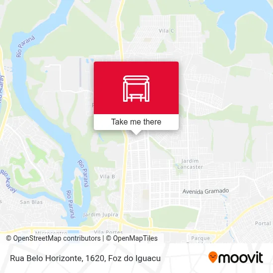 Rua Belo Horizonte, 1620 map