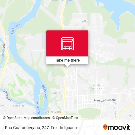 Rua Guaraqueçaba, 247 map