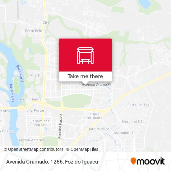 Avenida Gramado, 1266 map