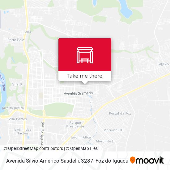 Avenida Silvio Américo Sasdelli, 3287 map