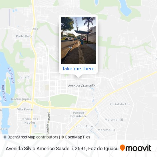 Mapa Avenida Silvio Américo Sasdelli, 2691