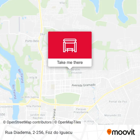 Rua Diadema, 2-256 map