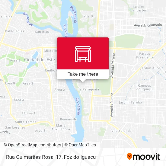 Rua Guimarães Rosa, 17 map