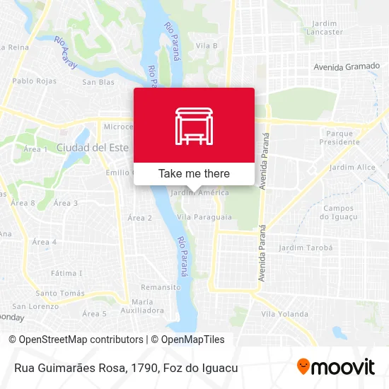 Rua Guimarães Rosa, 1790 map