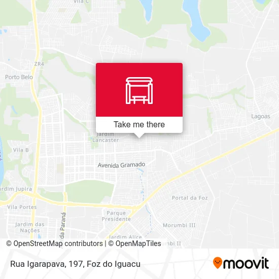 Rua Igarapava, 197 map