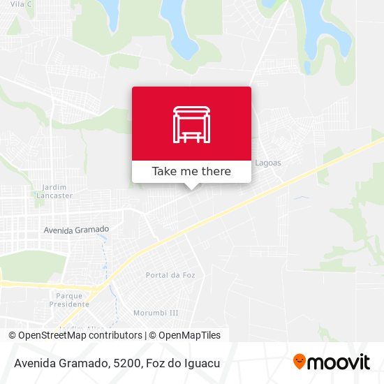 Avenida Gramado, 5200 map