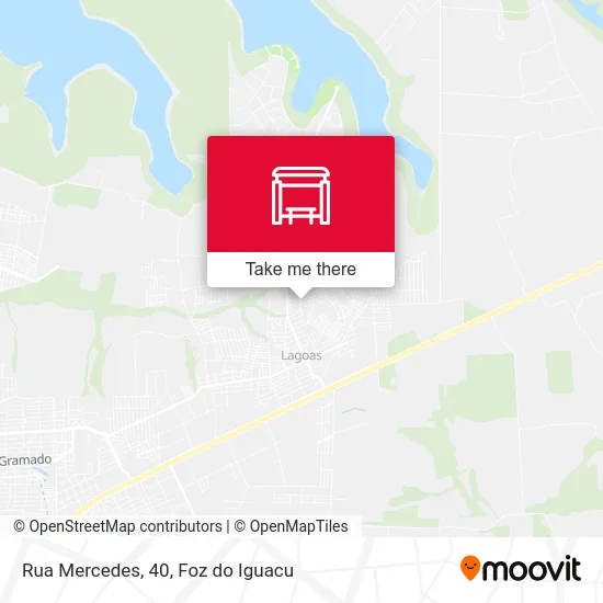 Rua Mercedes, 40 map