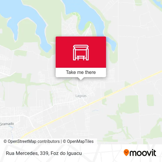 Rua Mercedes, 339 map