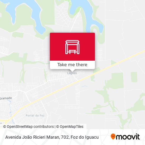 Avenida João Ricieri Maran, 702 map