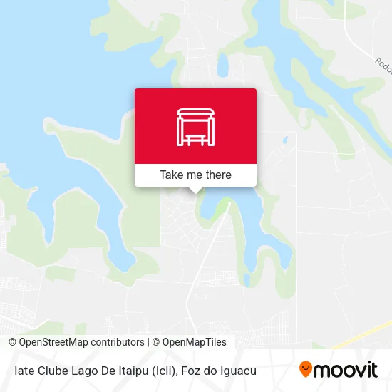 Iate Clube Lago De Itaipu (Icli) map