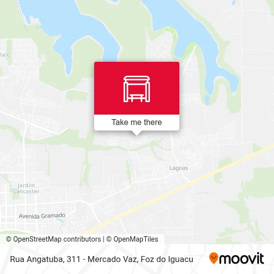 Rua Angatuba, 311 - Mercado Vaz map