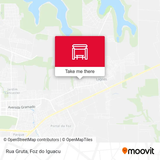 Rua Gruta map