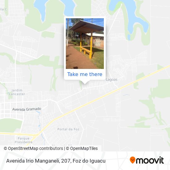 Avenida Irio Manganeli, 207 map