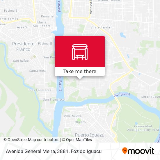 Avenida General Meira, 3881 map