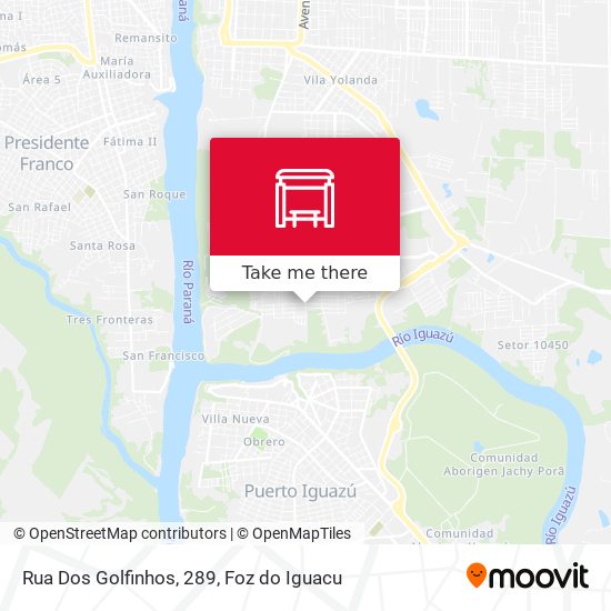 Rua Dos Golfinhos, 289 map