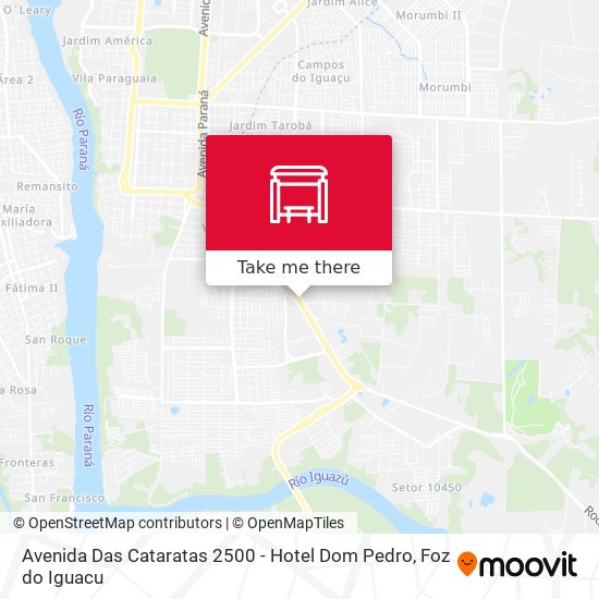Avenida Das Cataratas 2500 - Hotel Dom Pedro map