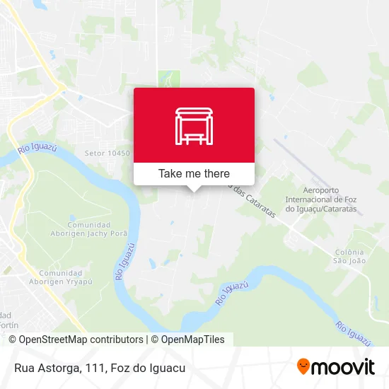 Rua Astorga, 111 map