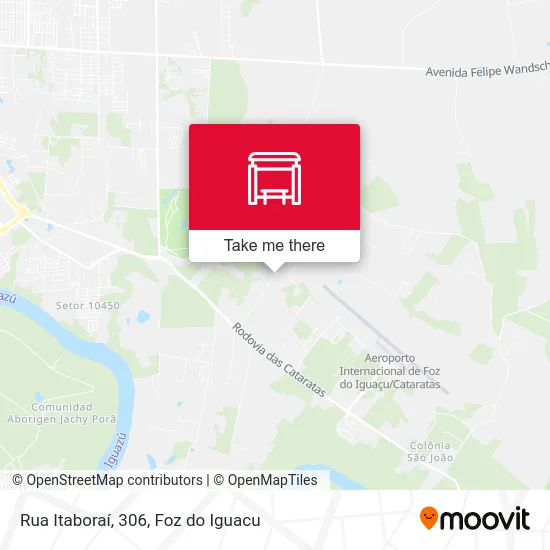 Rua Itaboraí, 306 map