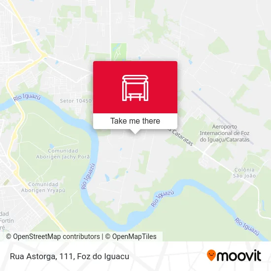 Rua Astorga, 111 map