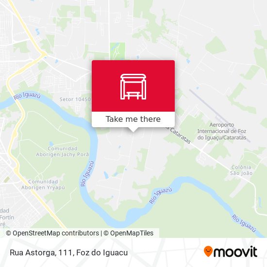 Rua Astorga, 111 map