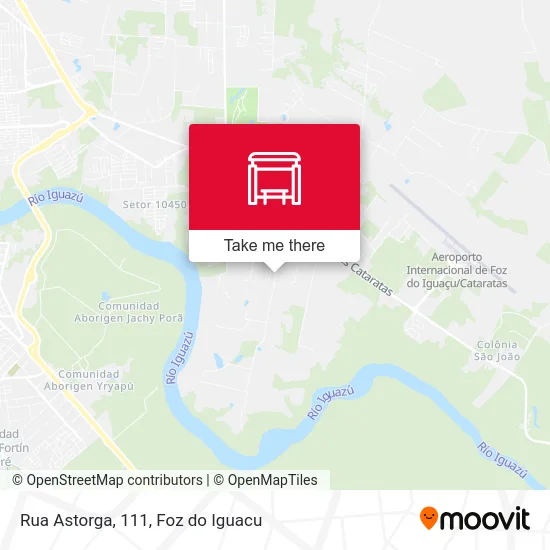 Rua Astorga, 111 map