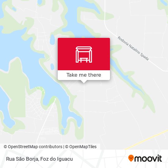 Rua São Borja map