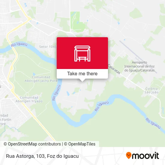 Rua Astorga, 103 map