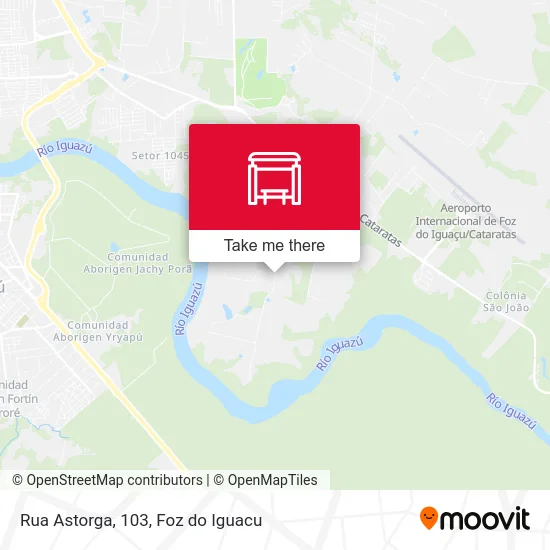 Rua Astorga, 103 map