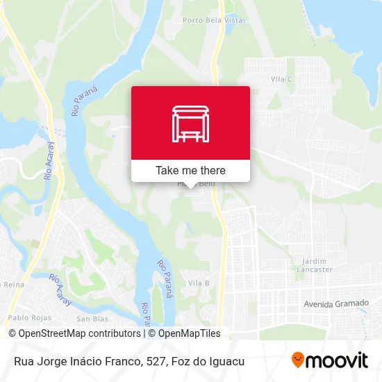 Rua Jorge Inácio Franco, 527 map