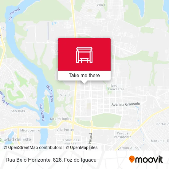 Rua Belo Horizonte, 828 map