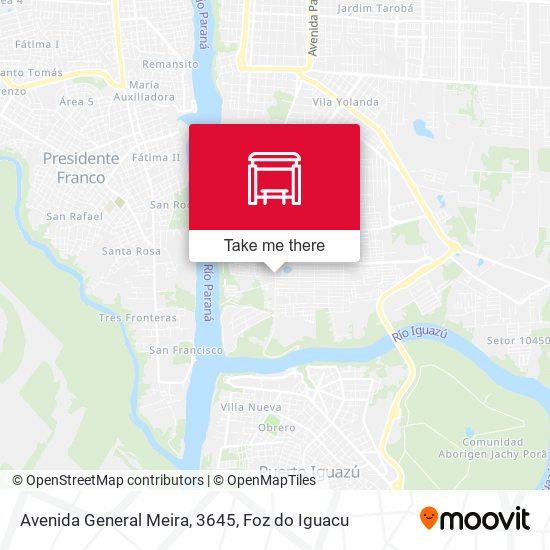 Avenida General Meira, 3645 map