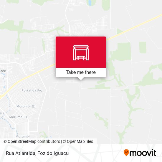 Rua Atlantida map