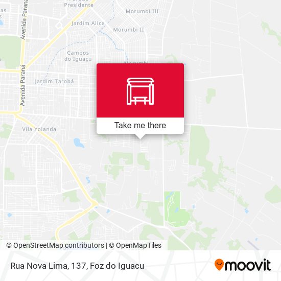 Rua Nova Lima, 137 map