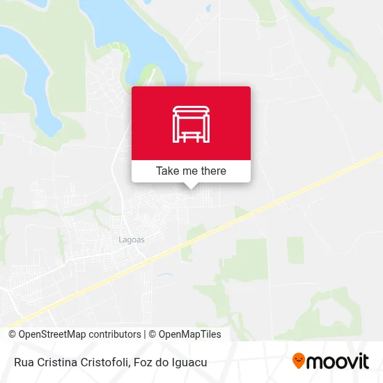 Rua Cristina Cristofoli map