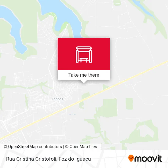 Rua Cristina Cristofoli map